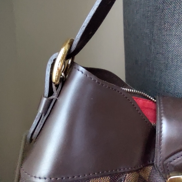 Louis Vuitton Damier Ebene Sistina MM Handbag +LV BOX/DUSTBAG  👜🌟🌟 - Picture 8 of 11